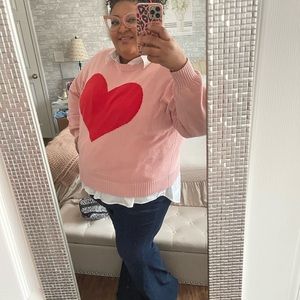 Eloquii sweetheart sweater